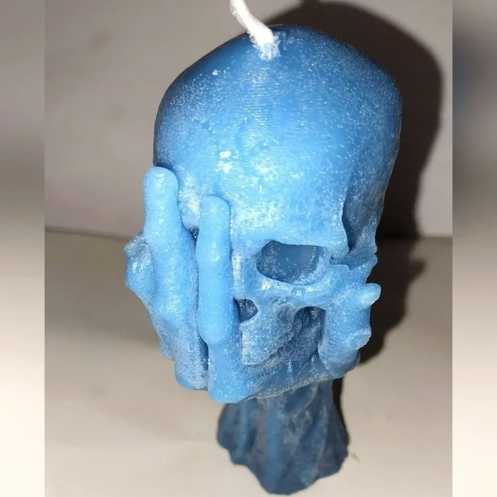 Hand crafted limited edition from our raging skull candle collection